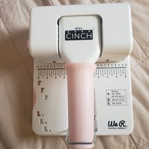 Disc Cinch Book Binding tool by We R Memory Keepers